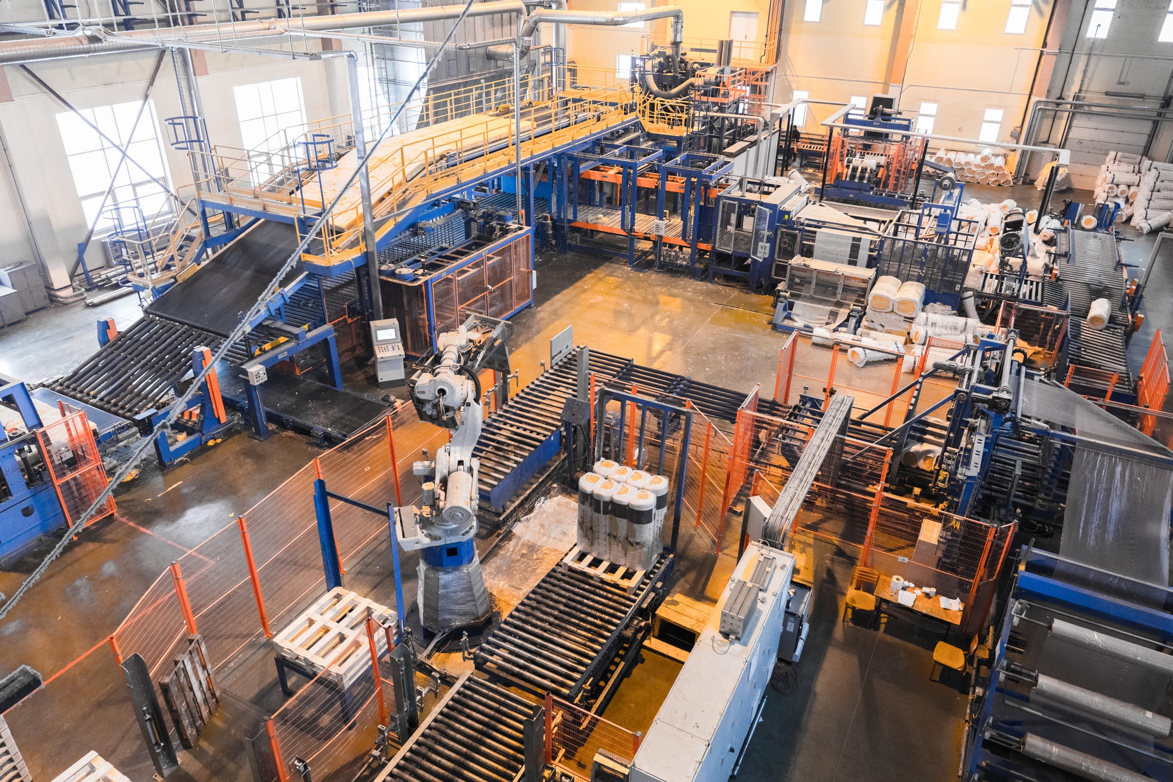 BG Metal Tubes production area in Castano Primo